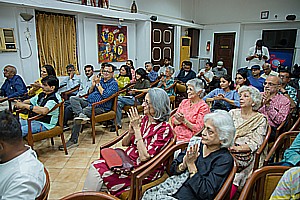 A view of the audience